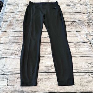 Patagonia Black Midweight Capilene Baselayer Pants Size Medium